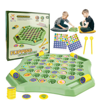 Đồ Chơi Cờ Lật 4 Người 52 Thẻ Tặng 2 Bút Lật Loại To 28,5cm