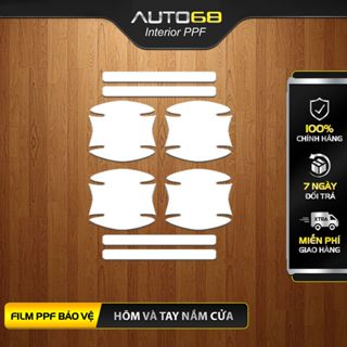 Film PPF chống xước Hõm cửa và Tay nắm cửa, che mờ vết xước tuyệt đối, ( Dùng chung cho các dòng xe)