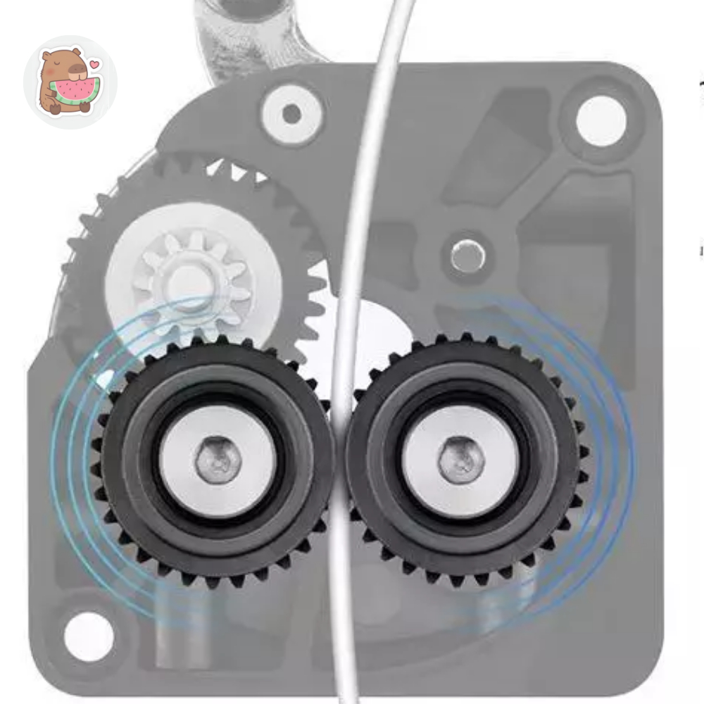 Bộ 2 bánh răng của cụm đùn creality thích hợp cho máy creality K1, K1c, K1 SE, K1 max, ender 3 v3