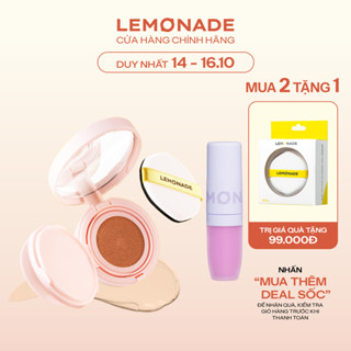 Combo Lemonade Phấn nước Supermatte Cushion 15g & Má kem mịn lì thuần chay Perfect Couple Blush 8.5g