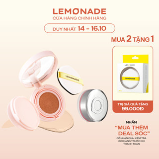 Combo Lemonade Phấn nước Supermatte Cushion 15g và Má hồng phấn nước thuần chay Mirror Mirror Blush Cushion 8g
