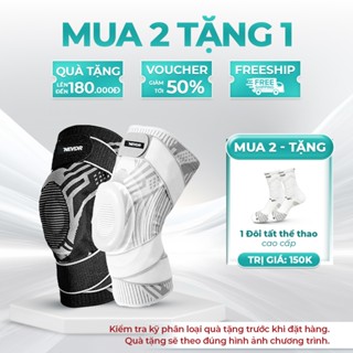 Bó Đầu Gối Thể Thao Nevor BDG13 Giúp Phòng Ngừa Chấn Thương Dây Chằng Khi Chơi Bóng Chuyền, Chạy Bộ
