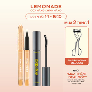 Combo Lemonade Bút Kẻ Mắt Siêu Mảnh Supertiger Eyeliner 1g & Chuốt Mi Tơi Dài Soaring Mascara 6ml