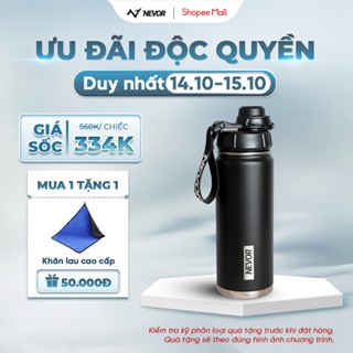 Bình Giữ Nhiệt Thể Thao NEVOR ACTIVE 532ml – Inox 304, Giữ Nóng 12H Lạnh 24H, Chống Rò Rỉ, Không BPA