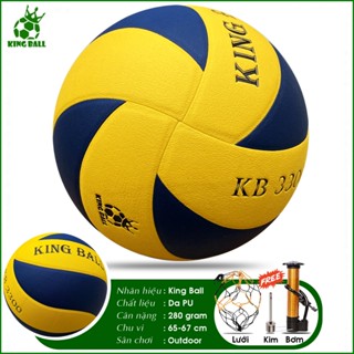Quả Bóng Chuyền Da King Ball Thi Đấu Nam Nữ Banh Bóng Chuyền Chính Hãng Giá Rẻ Trẻ Em Học Sinh Viên