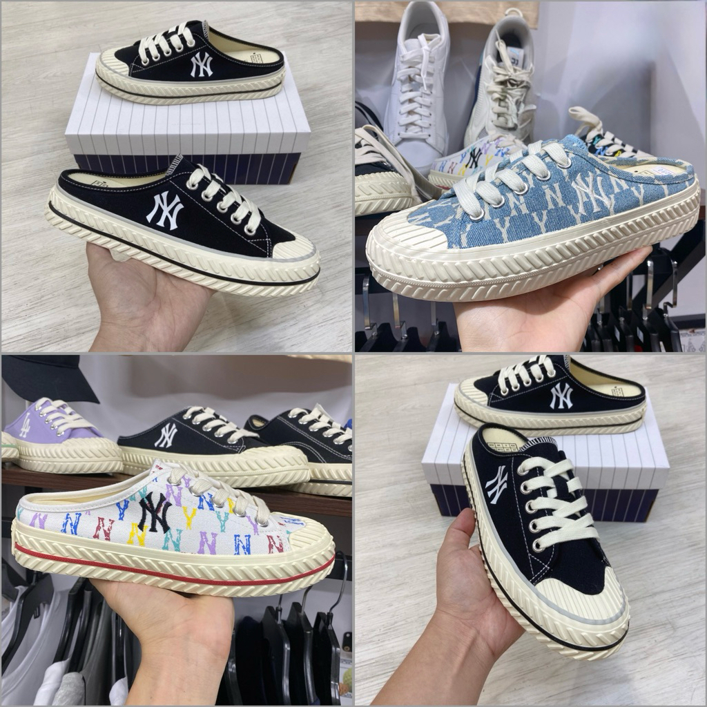 [CHÍNH HÃNG] Giày MLB Mule Chính Hãng, MLB Chunky Low high, Giá yêu thương