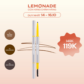 Chì kẻ mày siêu mảnh lâu trôi Lemonade Micro Eyebrow 0,1g