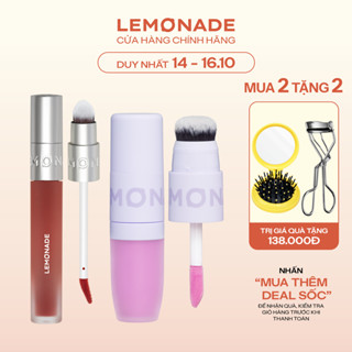 Combo Son bùn ẩm Lemonade Perfect Couple Blurry Stain Lip Cream 3,5g và Má kem mịn lì Lemonade Perfect Couple Blush 8,5g