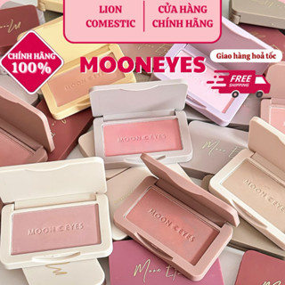 [MOONEYES] Phấn Má Hồng MOONEYES BLUSH Dạng Bột Má Hồng Mooneyes Color Romantic Collector Matte MịnTự Nhiên Lâu Trôi