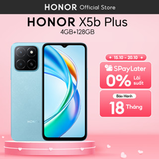 Điện thoại Honor X5b Plus (4+4)GB+128GB | Pin 5200mAh 90Hz | Màn hình 6.56" | Bảo Hành 18 Tháng