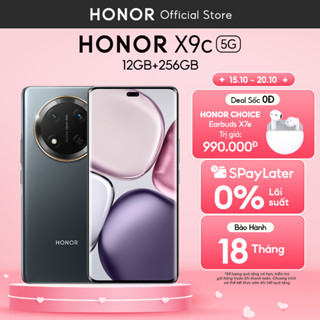 Điện thoại Honor X9c 5G 12GB + 256GB | Màn hình 6.78" |Pin 6600mAh, Camera 108MP | Bảo hành 18 Tháng
