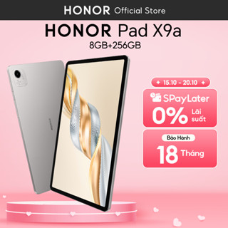Máy Tính Bảng Honor Pad X9a Wifi 8GB 256GB | Pin 8300mAh | Chip Snapdragon 685 | BH 18 Tháng