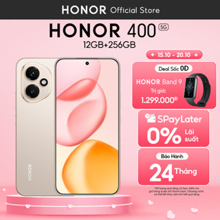 Điện Thoại Honor 400 5G 12GB + 256GB | AI Camera 200MP, Sạc Nhanh 80W | Snapdragon 7 Gen 3 | BH 24 Tháng