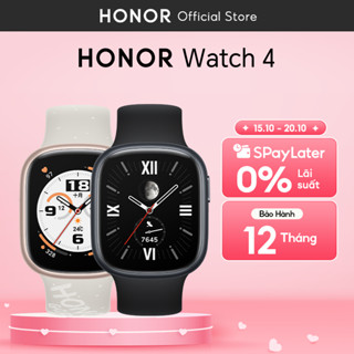 Đồng hồ thông minh Honor Watch 4 | Màn hình 1.75" AMOLED, Pin 14 ngày, Nghe gọi | BH 12 Tháng