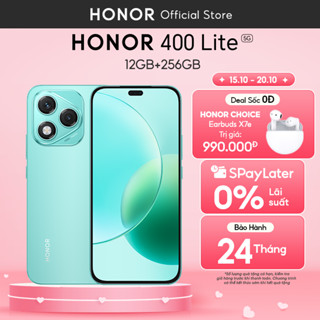 Điện Thoại Honor 400 Lite 5G | Camera 108MP | Pin 5230mAh | RAM 12GB | Bộ nhớ 256GB | BH 24 Tháng