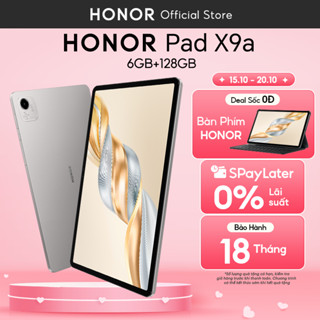 [Tặng Kèm Bàn Phím] Máy Tính Bảng Honor Pad X9a Wifi 6GB 128GB | Pin 8300mAh | Chip Snapdragon 685 | BH 18 Tháng