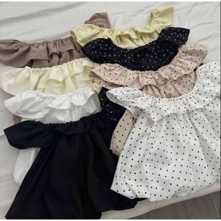  ÁO BÍ TRỄ VAI MẶC DC NHIÊU KIỂU 
