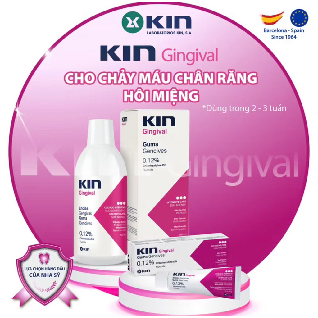 Nước súc miệng KIN Gingival