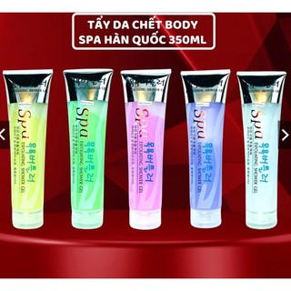 Tẩy tế bào chết SPA Hàn Quốc 350ml-Gel tẩy Da chết toàn thân,dưỡng da trắng sáng,tẩy da chết body