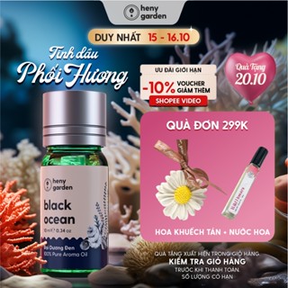 Tinh Dầu Nước Hoa Thơm Xông Phòng 3 Tầng Hương HENY GARDEN Sang Trọng, Giúp Thư Giãn, Làm Nến Thơm