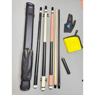  Cơ bida lỗ 13mm Cơ AB Magic mẫu mới xanh bích đẹp cơ bida ren Radial cá nhân 