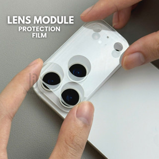 Miếng Dán Nano Bảo Vệ Đế Camera Trong Suốt Siêu Mỏng Chống Xước Cho IPhone 17 Pro Max Air 16 Plus 15 14 13 12 11 Mini