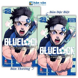 Truyện Tranh - Bluelock - từ Tập 25 đến Tập 29 - Bản Đặc Biệt/Bản Thường