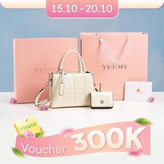 Túi Yuumy (Thời trang nữ túi đeo chéo da + ví mini - Bộ quà tặng túi xách Rạng Rỡ YHQ02)