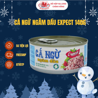  CÁ NGỪ NGÂM DẦU EXPECT 140g - Đồ Hộp Hạ Long 