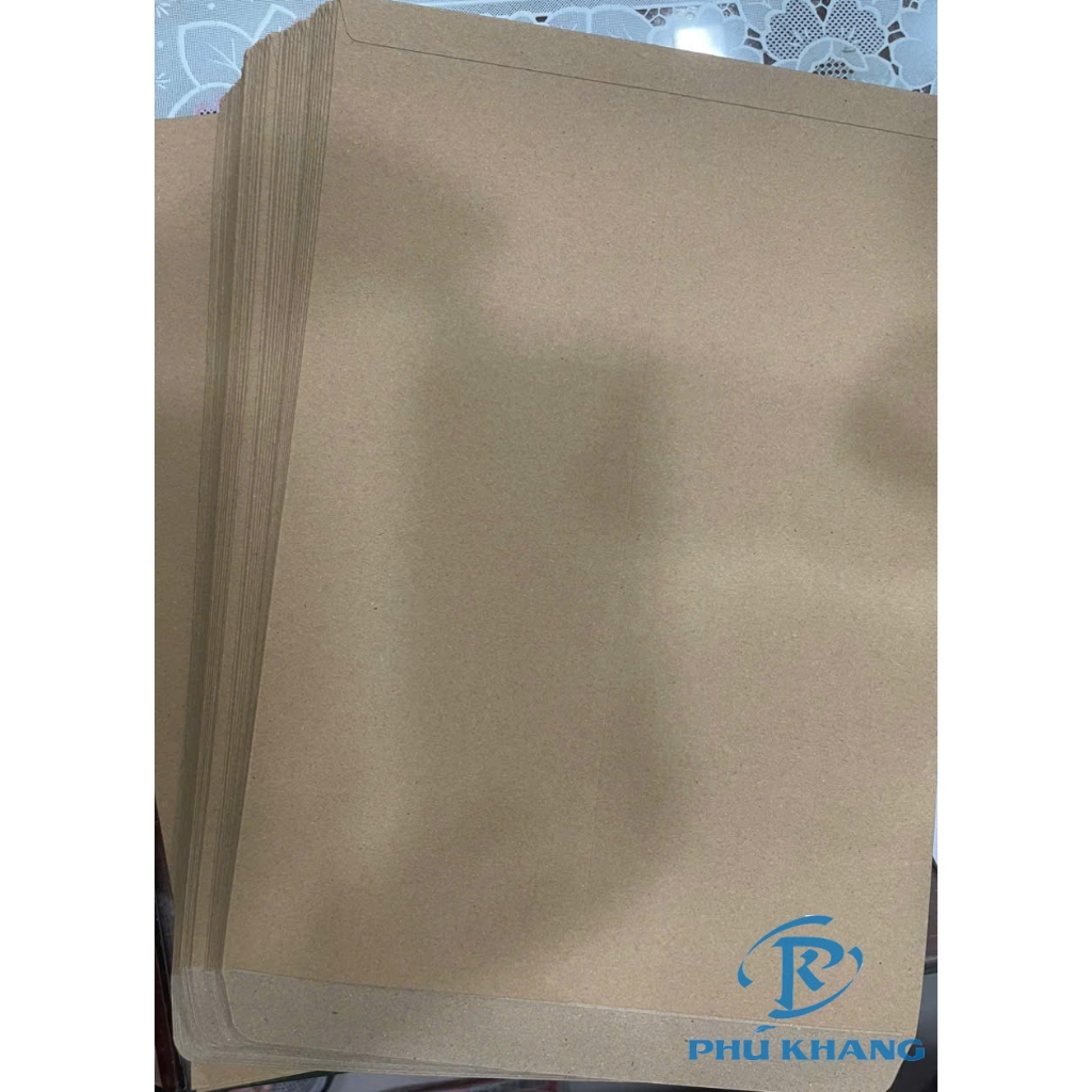 Bao thư giấy Kraft A4 (25x35cm) [xấp 100 cái] - Bì thư dày định lượng 150gsm
