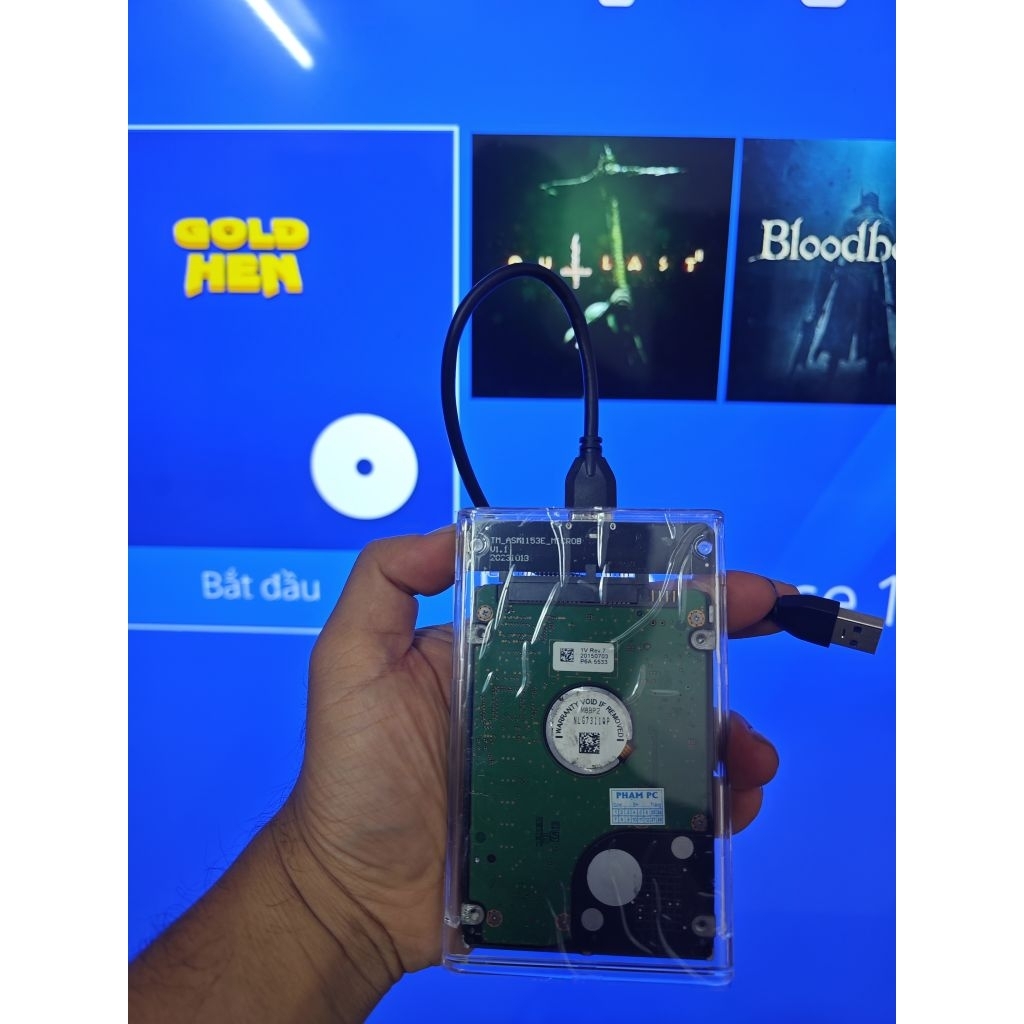Ổ cứng game ps4 (pro, slim,fat) hắc 500Gb vs 1Tb (chỉ dùng cho máy đã hack)