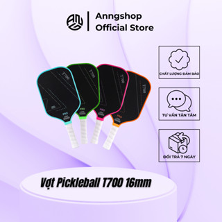 Vợt Pickleball T700 PRO Carbon | Mặt nhám cao phù hợp cho người mới