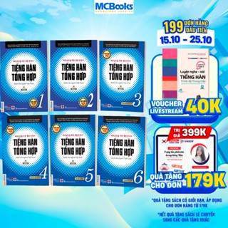 Sách - Tiếng Hàn tổng hợp dành cho người Việt Nam - Phiên bản đen trắng (Lẻ/Combo)