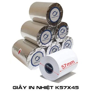 Giấy In Nhiệt- In bill  (57 Phi 38)1/c