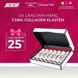 Bộ 7 Ống Collagen Elasten Giúp Da Căng Mịn, Chống Lão Hóa, Tóc Chắc Khỏe - Collagen Từ Đức