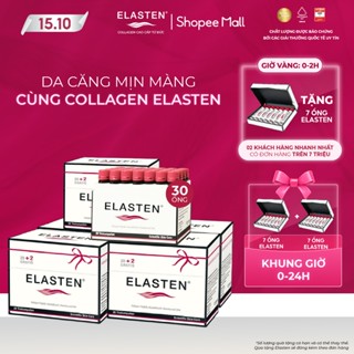 Bộ 6 Hộp Collagen Elasten Giúp Da Căng Mịn, Chống Lão Hóa, Tóc Chắc Khỏe - Collagen Từ Đức