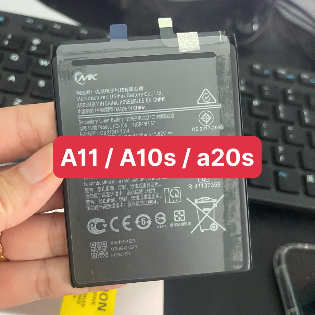 pin samsung A11 zin hàng mới lắp chung a10s