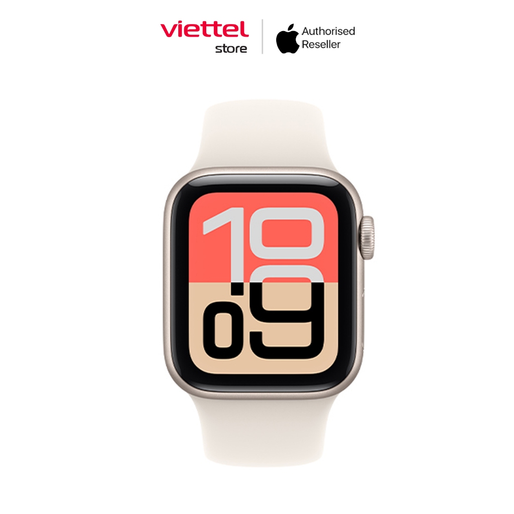 Apple Watch SE 3 Viền Nhôm GPS 40mm Dây cao su S/M Chính hãng | BigBuy360 - bigbuy360.vn