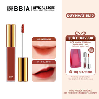 Son kem lì bền màu, mịn như nhung BBIA Last Velvet Lip Tint Version 3 5g