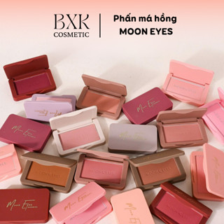 [FULL MÀU] Phấn Má Hồng Moon Eyes Đơn Sắc Dạng Bột Mịn Lì Tự Nhiên Lâu Trôi, Matte Blush, 6.5g BXK