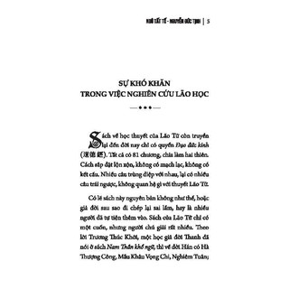 Sách - Lão Tử Đạo Đức Kinh ( theo bản in của NXB Mai Lĩnh 1942 ) bìa mềm