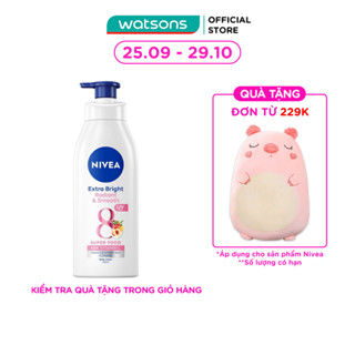 Sữa Dưỡng Thể Nivea Dưỡng Da Sáng Mịn 350ml