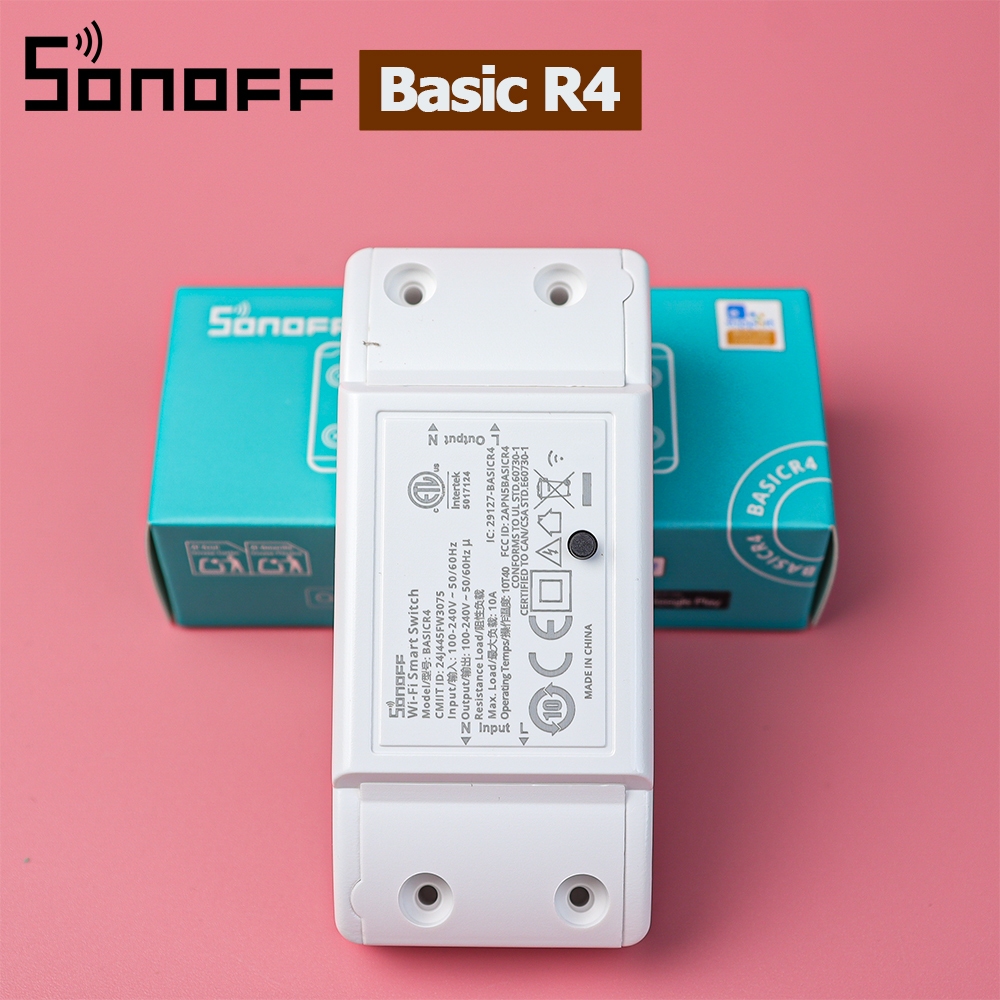 Công tắc Sonoff Basic R4 điều khiển từ xa qua mạng wifi