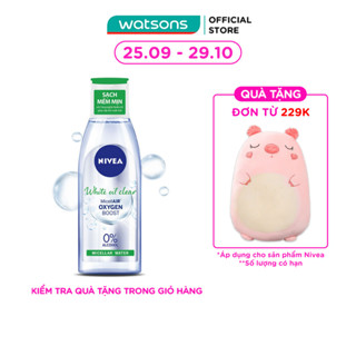 [Mã FMCGWA101 giảm 8% đơn 250K] Nước Tẩy Trang Kiểm Soát Nhờn Nivea 200ml