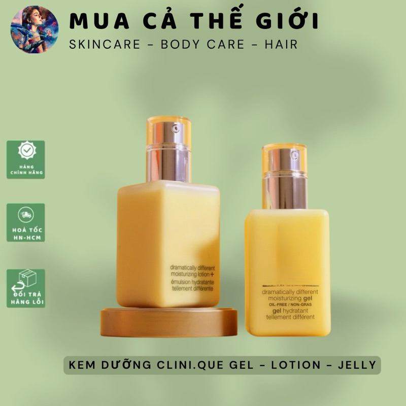 Kem dưỡng ẩm CLNQ Dramatically Different Gel | Lotion | Jelly