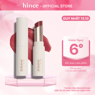 Son dưỡng có màu mỏng nhẹ thuần chay hince Mood Enhancer Lip Glow 5.5G