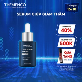 Serum Giúp Giảm Thâm, Hỗ Trợ Dưỡng Sáng Da Lightening Serum 30ml  Themenco Dành Cho Nam Giới