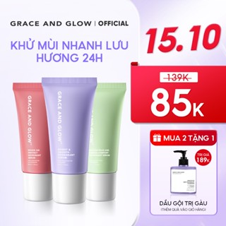 Lăn khử mùi Grace and Glow Black Opium Smooth Deodorant Serum Lăn Nách Sáng Da Ngăn Mồ Hôi với Niacinamide AHA 50ml