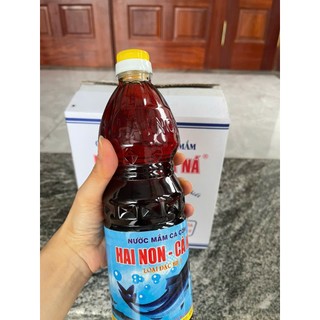 Combo 2 thùng Nước mắm Hai Non - Cà Ná Loại Đặc Biệt  (thùng 6 chai x 1 lít)