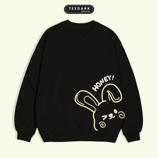  Áo Sweater Dài Tay Unisex TEEDARK Mã SNPSun Chất Nỉ Mịn Dày Dặn Phong Cách Năng Động 